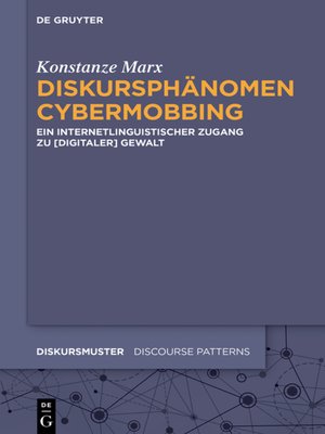 cover image of Diskursphänomen Cybermobbing